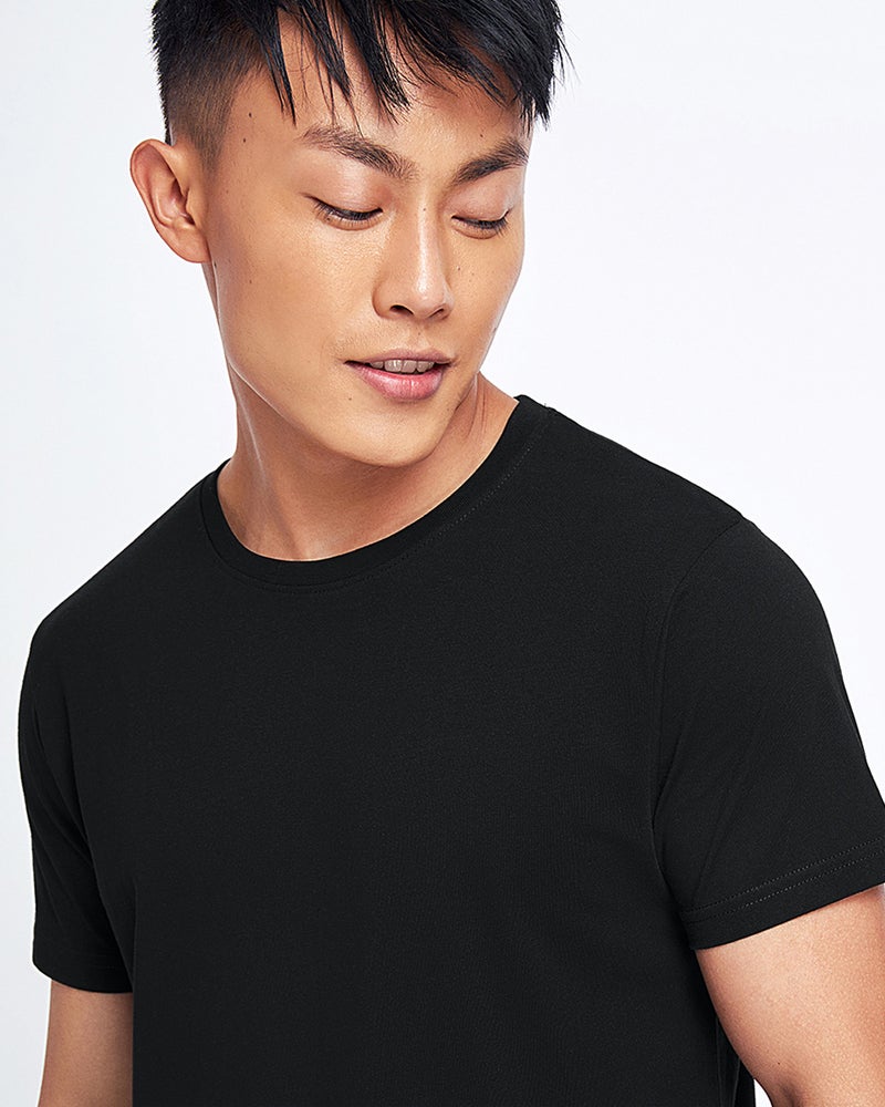 bewakoof Men's Black T-shirt - Image 5
